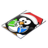 Carnet Penguin avec cadeaux (Côté gauche)