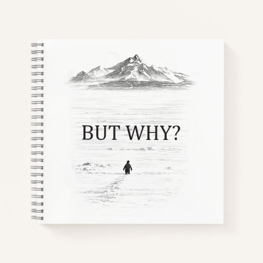 Carnet Penguin But Why Mountains  (Devant)