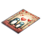 Carnet Penguin Love 3 (Côté gauche)