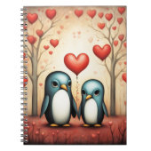 Carnet Penguin Love 3 (Devant)