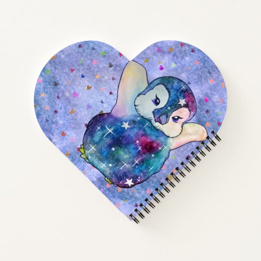 Carnet Penguin named Button (Dos)