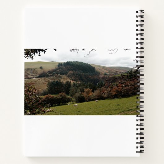 Carnet Pennant Valley Wales (Dos)