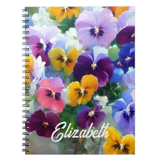 Carnet Pensées Colorées (Devant)