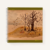 Carnet Pensées d'automne (Devant)