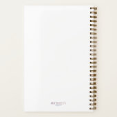 Carnet Pensées et fleurs (Verso)