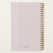 Carnet Pensées et fleurs (Verso)