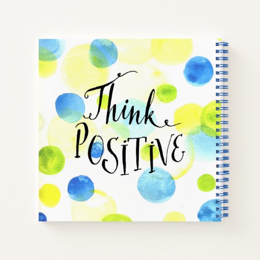 Carnet Penser positif (Dos)