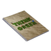 Carnet penser vert (Côté Droit)