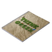Carnet penser vert (Côté gauche)