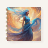 Carnet Pensez à une couverture rigide positive (Devant)