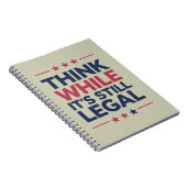 Carnet Pensez pendant que c'est encore un cadeau républic (Côté Droit)