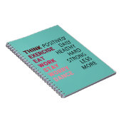 Carnet Pensez positivement (Côté Droit)