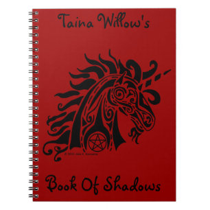 Carnet Pentacle Unicorn (noir)