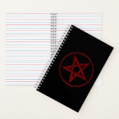 Carnet Pentagram Red Devil (À l'intérieur)