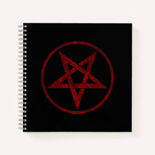Carnet Pentagram Red Devil