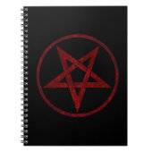 Carnet Pentagram Red Devil (Devant)