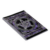 Carnet Pentagram Triskelion Amethyst Moon (Côté Droit)