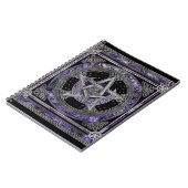Carnet Pentagram Triskelion Amethyst Moon (Côté gauche)