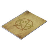 Carnet Pentagramme texturé (Côté gauche)