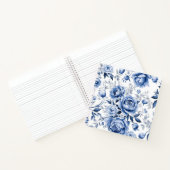 Carnet Peonies bleues (Intérieur)