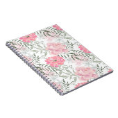 Carnet Peonies rose rose fleurs fleurs jardin fleurie bou (Côté Droit)