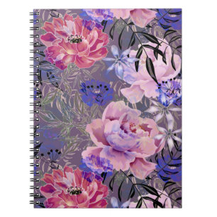 Carnet Peonies rose rose fleurs fleurs jardin fleurie bou