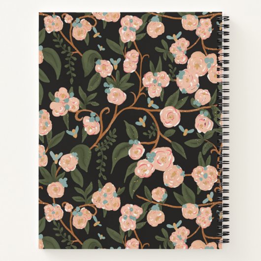 Carnet Peony enchanté (Dos)