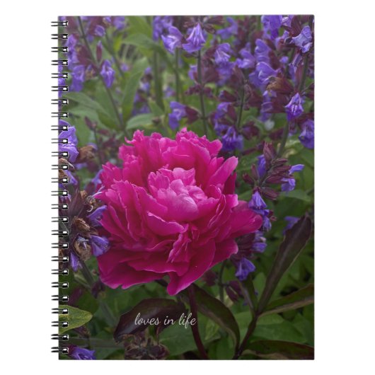 Carnet Peony et Sage (Devant)