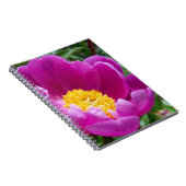 Carnet Peony Rose Et Jaune (Côté Droit)