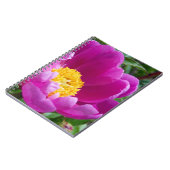 Carnet Peony Rose Et Jaune (Côté gauche)