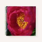 Carnet Peony ~ The Flowers Collection Sketchbook (Devant)