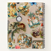 Carnet Pépinière Alice Colorée Classique des années 1800 (Dos)