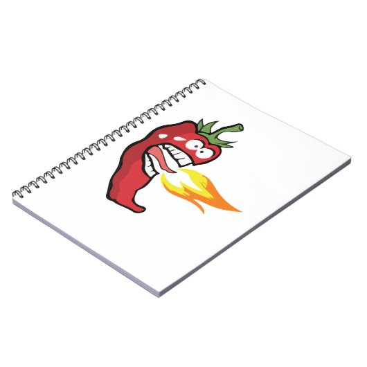 Carnet Pepper de chou rouge chaud (Côté gauche)