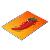 Carnet Pepper Rouge Diva Puzzle (Côté gauche)