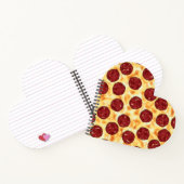 Carnet Pepperoni Pizza Motif (Intérieur)