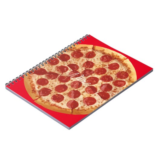 Carnet Pepperoni Pizza Thunder_Cove (Côté gauche)