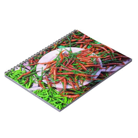 Carnet Peppers à l'oeil d'oiseaux (Côté gauche)