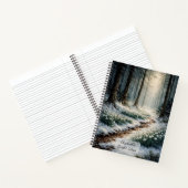 Carnet Perce-neige en forêt hivernale (Intérieur)