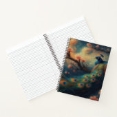 Carnet Perched Peacock (Intérieur)