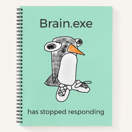 Carnet Percy Penguin Brain.exe A cessé de fonctionner sur (Devant)