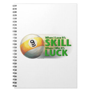 Carnet Perdre Compétence Gagner chance 9 balle