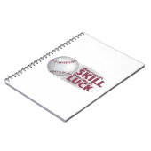 Carnet Perdre la compétence gagner la chance Baseball (Côté gauche)