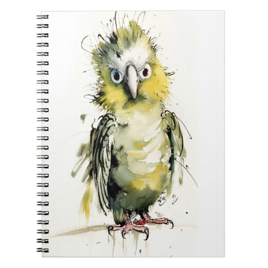 Carnet Perdre le perroquet (Devant)