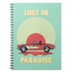 Carnet Perdu au paradis – Couleur Rétro d'un Cabriolet au