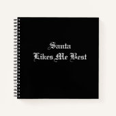 Carnet Père Noël (Devant)