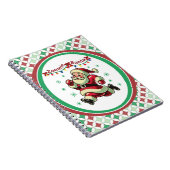 Carnet Père Noël à fond de train Noël (Côté Droit)