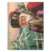 Carnet Père Noël alpin (Devant)