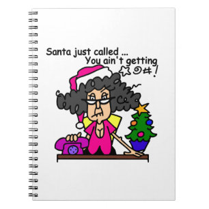 Carnet Père Noël appelée