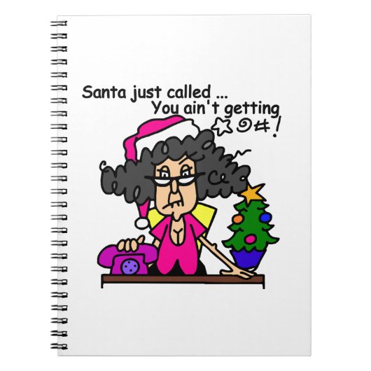 Carnet Père Noël appelée (Devant)