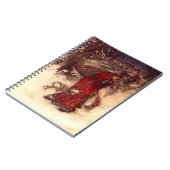 Carnet Père Noël Arthur Rackham (Côté gauche)